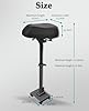 Comfortable Seating for Electric Scooters 19 Felixstory Electric Scooter Seat Saddle with Waterproof Cushion Cover Fit for Ninebot ES1 ES2 ES4/Xiaomi M365 Pro 1S/Aovopro ES80/Razor C25, Adjustable Foldable Seat Comfortable Max Seat Saddle #5