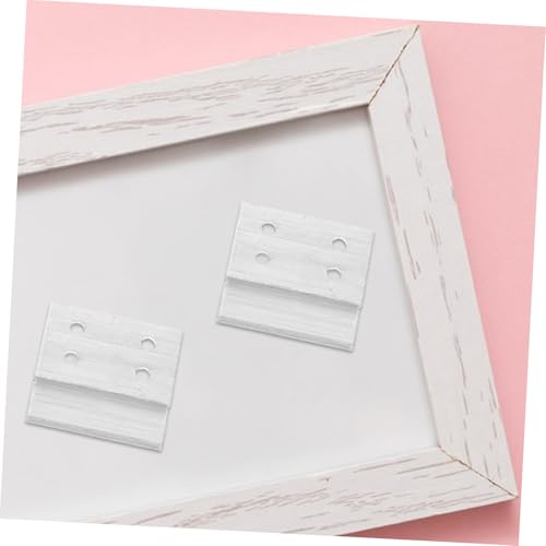 Image of GLEAVI 2pcs Z-Shaped Heavy Duty French Cleat Hanger Brackets for Wall Mounting Panels Artwork Mirrors and Headboards Easy Installation Aluminum Picture Hanging Kit