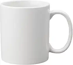 Caneca Branca Lisa para Sublimação, Cerâmica, Uso Doméstico