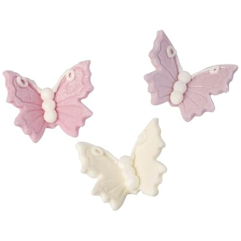 Culpitt Lustred Sugar Butterflies Cake Decorations Cover