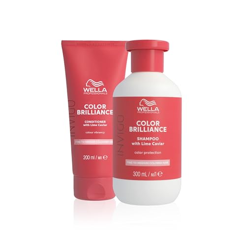 Shampoing Invigo Color Brilliance Wella pour raviver les cheveux colorés ternes et fins