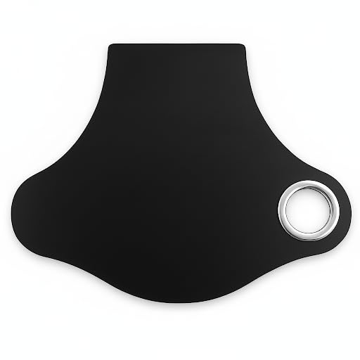 Image of Bike Rear Mudflap Customized Universal Mud Flap with Silencer Hole Compatible