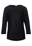 Street One Damenshirt mit Fledermausärmeln und Knopfleiste im Rücken. Maße bei EU-Größe 38 ca.: Länge 62 cm, Taille 50 cm, Saumweite 52 cm