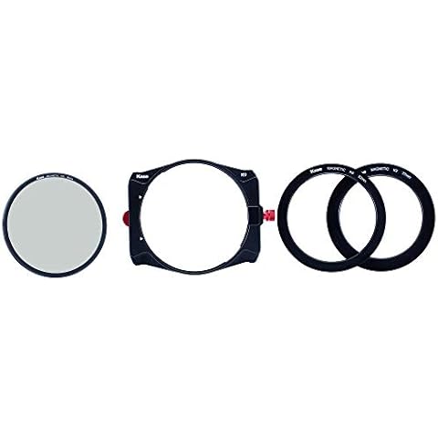 Kase K9 Slim 100mm Filter Holder Kit Includes Magnetic CPL & 67mm 72mm 77mm 82mm Adapters Cover