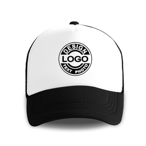 Bulk Personalized Hat Custom Hat Custom Trucker Hats Design Your Own Baseball Caps for Men Women Customized Hats with Text Photo Logo