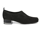 Ros Hommerson Women's Esther Comfort Shoe, Black Stretch Suede, 10.5 US Medium (B)