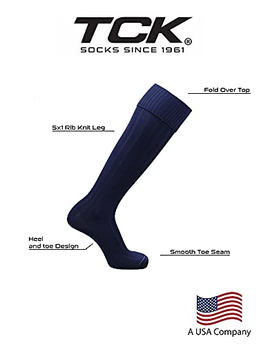 Image of Soccer Socks With Fold Down Top - European Style for Adults - Men and Women