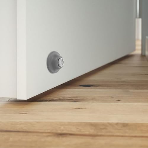Soporte magnético para puerta de RV Toyvian con cinta de doble cara gris, pack de 5 5