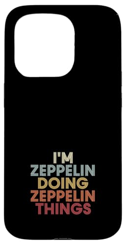 Zeppelin Name Zeppelin Personalized Name First Given �X�}�z�P�[�X iPhone 15 Pro �p