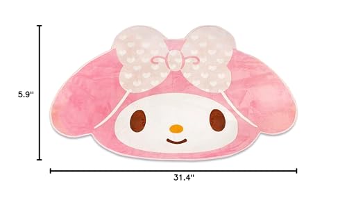 Tapete decorativo de peluche 80x120 cm Roffatide miniatura 2