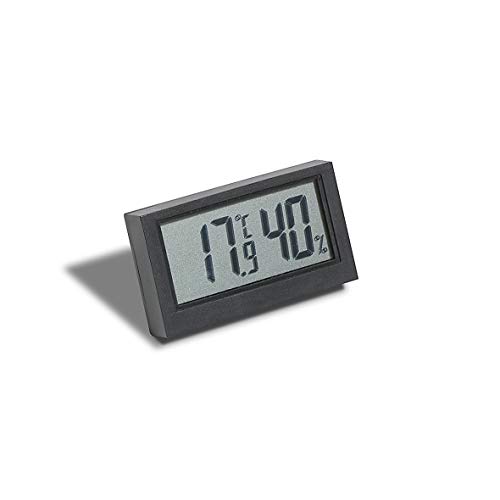 Möller Therm Digital Thermo-Hygrometer, 58 x 33 x 11 mm, Color Negro
