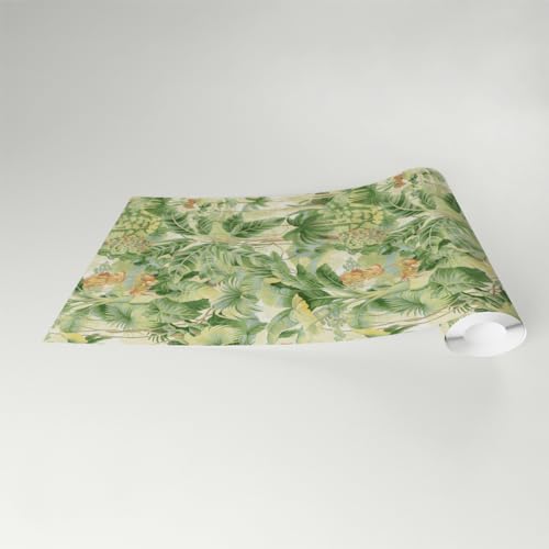 Image of Tommy Bahama - Peel and Stick Wallpaper, Botanical Wallpaper for Bedroom, Powder Room, Kitchen, Vinyl, 30.75 Sq Ft Coverage (Nature Lover Collection, Aloe)