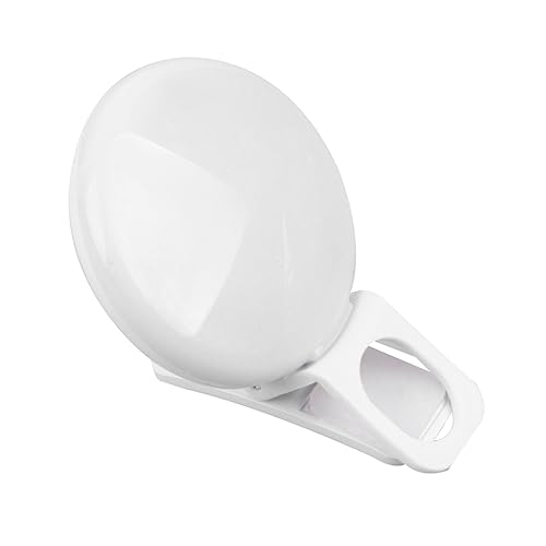 ARTSEWPLY Portable LED Selfie Ring Lamp USB Fill Light for Mobile Phones and Laptops Mini Clip Design Brightness for Streaming and Night Lighting