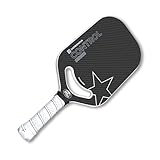 Carbonova Control Series Pickleball Paddle, Black Raw...
