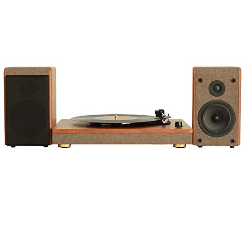 Platine Vinyle avec Combinaison De Haut-parleurs, Tourne Disque Vinyle De Phonographe Vintage, Support Trois Vitesses… - Les Beatles, Paul McCartney, John Lennon, RIngo Starr, George Harrison Platine Vinyle avec Combinaison De Haut-parleurs, Tourne Disque Vinyle De Phonographe Vintage, Support Trois Vitesses…
