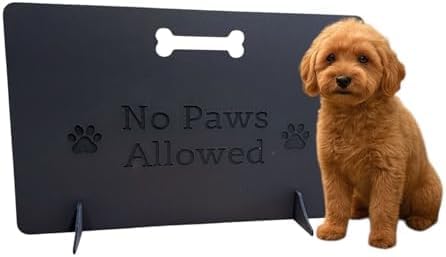 Wooden Dog Stopper Black Stain – No-Drill Safety Gate for Doorways & Stairs – Lightweight, Portable, Easy Access, No Paws Allowed Pet (SIZE HIGHT X WIDTH) (Natural Brown, 30cm x 90cm)