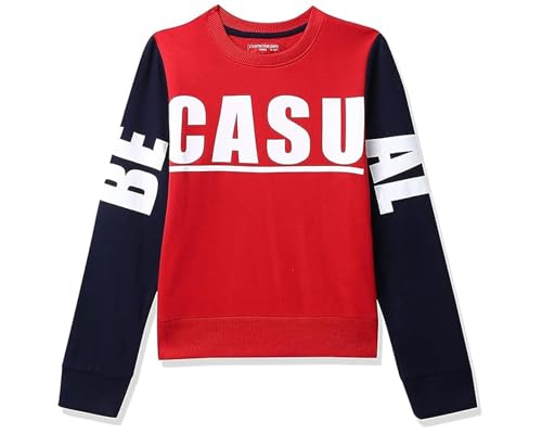 Image of Clotth Theory Boys Cotton Round Neck Full Sleeves Sweatshirt for Light Winters