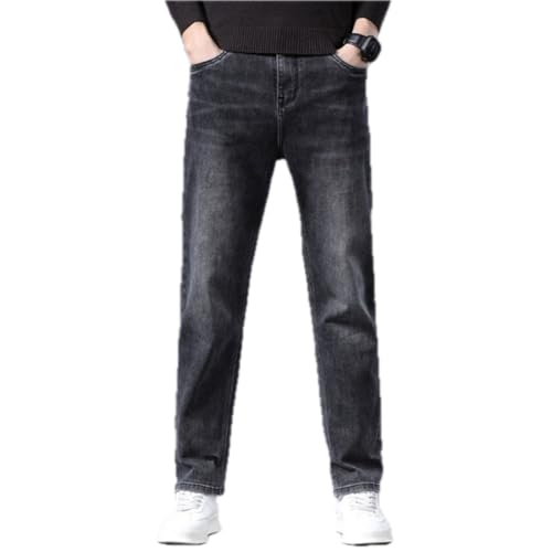 Jeans Pants Trousers Denim Spring and Autumn Men's Loose Business Classic