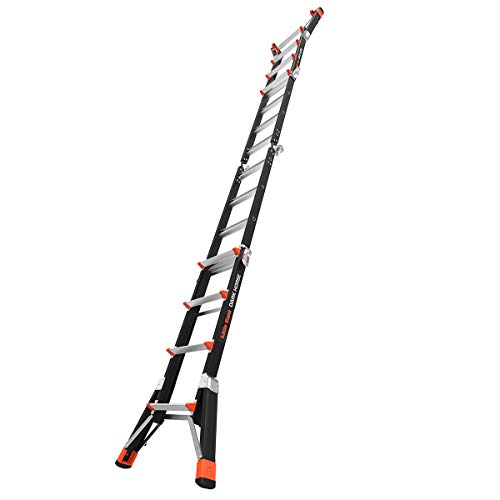 Little Giant Ladders, Dark Horse, M17, 9-15 foot, Multi-Position Ladder, Fiberglass, Type 1A, 300 lbs weight rating, (15147-001)