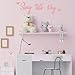 Slay All Day Sign for Girls Room Decor, Preppy Room Decor Aesthetic Funny Stuff for Girls Pink Wall Art Wooden Sign for Teen Girl Bedroom Dorm Home Apartment