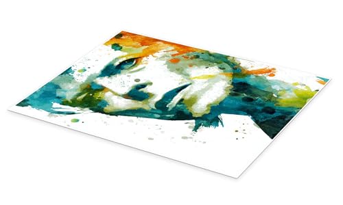 Affiche David Bowie Posterlounge par Thomas Klee 50 x 70 cm