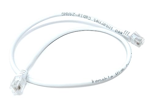 DRUT 50cm RJ11 to RJ11 ADSL 2 High Speed Broadband Modem Telephone Cable Transmits Data Up to 100 Mbits/sec - Image 3