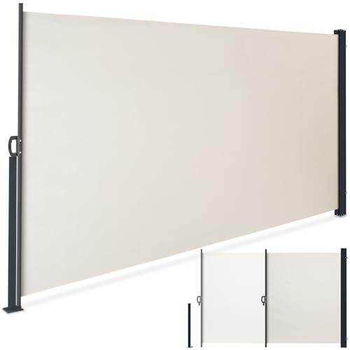 tectake® Toldo Retractil Exterior Lateral, Separador...
