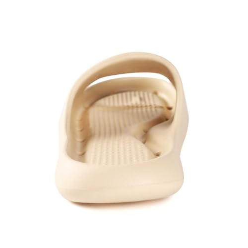 Image of Arch Support Shower Shoes for Women and Men Quick Drying with Drain Holes Slide Sandals Soft Cushioned Anti-Slip Pool Slides Comfort Bathroom Shower Slides