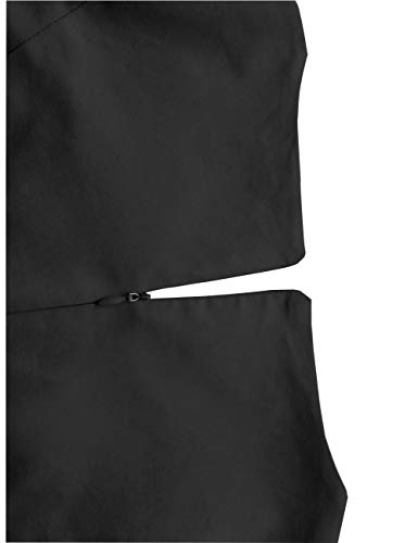 Pukavt ASLY1BLACK-M-PU Women'S Cocktail Party Dress Cap Sleeve 1950 Retro Swing Dress thumb #6