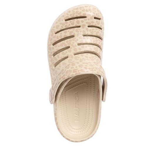 Image of Nautica Kids Clog Sandals - Slip-On Lightweight Water Shoes with Adjustable Heel Strap - Comfortable EVA Slip-Resistant Clogs for Boys & Girls - Toddler & Youth Sizes