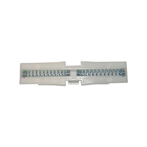newlifeappTM 1107 Top Slider Glide para puertas de clóset plegables (paquete de 4) – Guía de nylon con muelle doble de 4", para canales de riel de 7/8", reemplazo para puertas de clóset miniatura 4