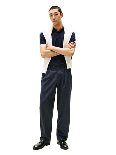 Image of Tommy Hilfiger Men's Short Sleeve Casual Polo Shirts in Regular Fit with Hidden Placket Design