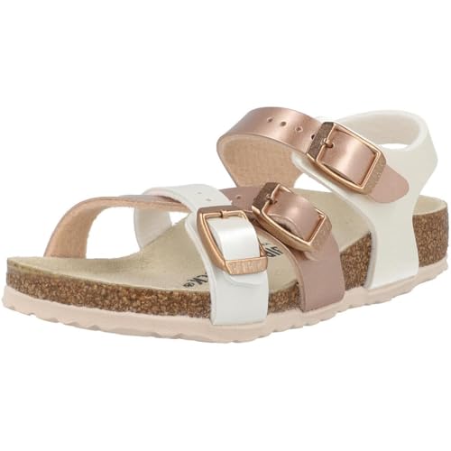 Birkenstock Kumba Kids Sandal Metallic Birko-Flor Ankle Strap Cork Footbed