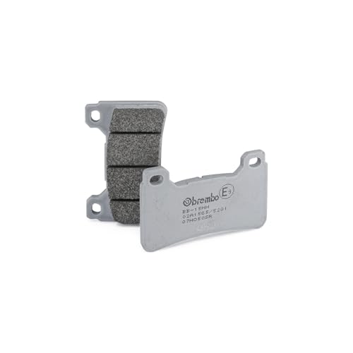 Plaquettes de freins BREMBO d'épaisseur 9mm et 8mm à fort mordant