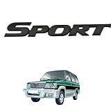 LOVMOTO 3D Metal Sport Sticker for Car, Styling Sport Emblem Decal Badge Stickers Car Exterior Decoration Accessories for Trunk Side Fender Rear Comfortable with Disc-overy Sp-ort