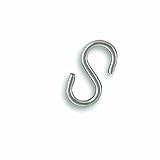 Chapuis ESI30 4-er Set gleiche S-Haken - Rostfreier Stahl - Durchmesser 3 mm - Öffnung 4 mm