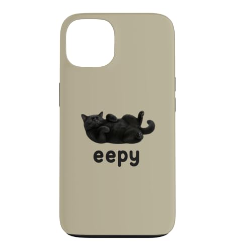 �������낢Eepy Black Cat Sleepy Meme Nap Lover �X�}�z�P�[�X iPhone 13 �p