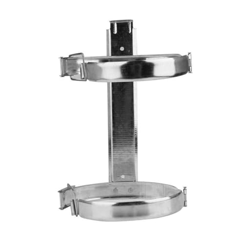 Toddmomy 壁掛け式製消火器ハンガー 家用耐久ラック 消火器固定用ブラケット 取り付け簡単 な滑らか表面設計