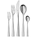 Produktbild WMF Bellano Besteck Set 12 Personen, Essbesteck 60 teilig, Monobloc-Messer, Cromargan Edelstahl mattiert, spülmaschinenfest