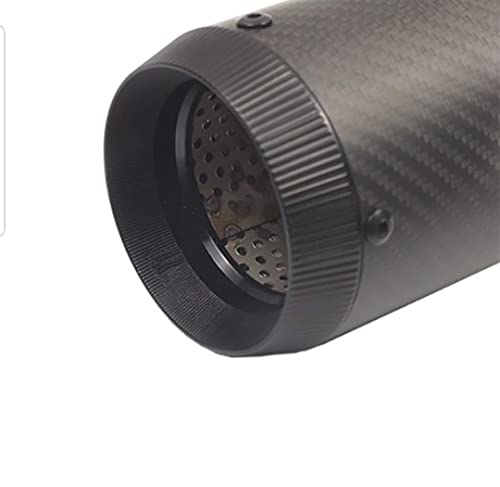 Vagary Universal Austin Racing Sports Silencer/Exhaust Muffler Pipe Kawasaki, Honda, KTM, Suzuki Universal For Bike Full Exhaust System (Stainless Steel)