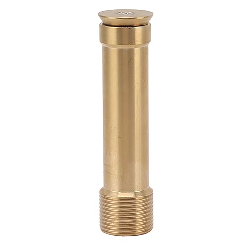 Pilipane Brass Fountain Nozzle Morning Glory Trumpet er Water Feature for Garden Pond Amusement Park Museum Library Brass Material Easy Installation (G3/4in 10.4CM)