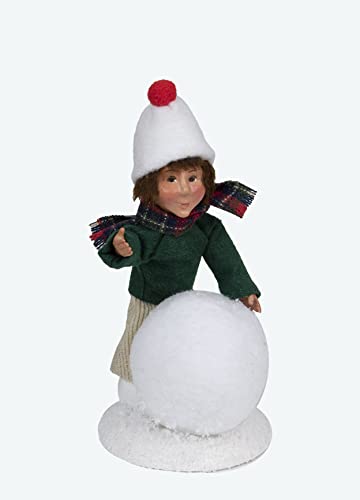 Byers' Choice Toddler w Snowball Caroler Figurine 1829 from The Toddlers Collection (New 2022)