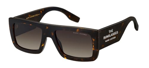 Lunettes de Soleil Marc Jacobs MARC 775/S l'excellence des finitions Havana et verres bruns