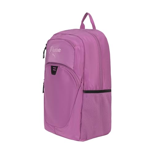 Image of PUMA Women's Poppy Backpack in Memory Cloth with Laptop Sleeve, Luggage Strap & Water Bottle Pockets