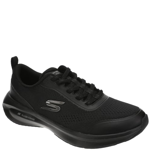 Skechers Sport Plush Foam-150572 Women's Sneaker, 8.5 B(M) US, Black
