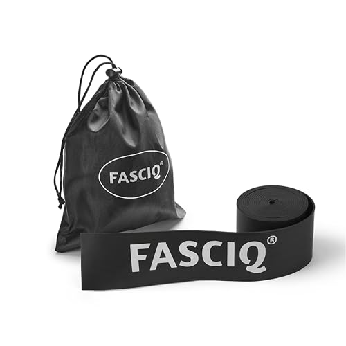 Banda de Compresión Muscular FASCIQ | Movilidad, Fitness y Recuperación |Terapia de compresión | 208x5x0.15cm | Bolsa de Tela Gratis