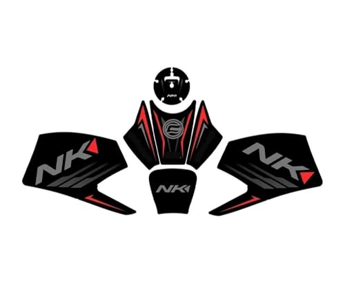Protection réservoir moto autocollant givré en PU durable pour 450NK