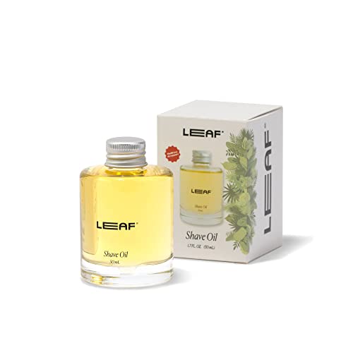 Leaf Shave | Shave Oil Refill - Pre-Shave & Post-Shave Oil For A Smoother Shave & Reduced Irritation For Women & Men, 1.7 Fl Oz #TOP1