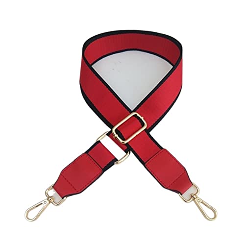 Sangle de Sac Réglable Sac à main à l'épaule Bracelet Sac Solide Couleur Large Longueur réglable Femmes DIY Ceinture-cadeau Poignée de remplissage Bandoulière Bandoulière Sac à Main Bandoulière Cover