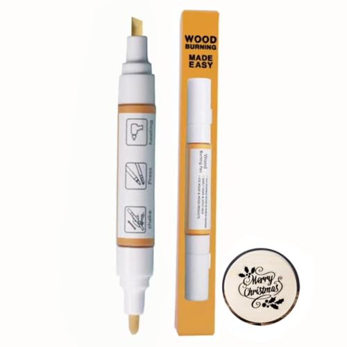 DGAGA Wood Burning Pen,Wood Burning Pen for Heat Gun,Heat Activated Pen for Craft,Pen for Wood Burning,Wood Burner Pen for Stencils,Etching Marker,Wood Working Tools and Accessories on Wood,Canvas